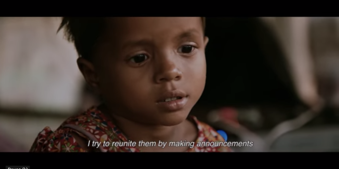 Refugee children lost in Myanmar